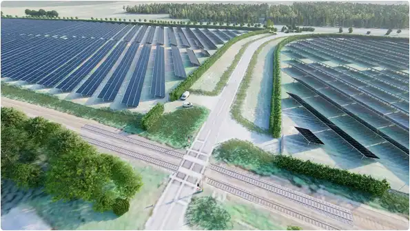 Solarpark Visualization