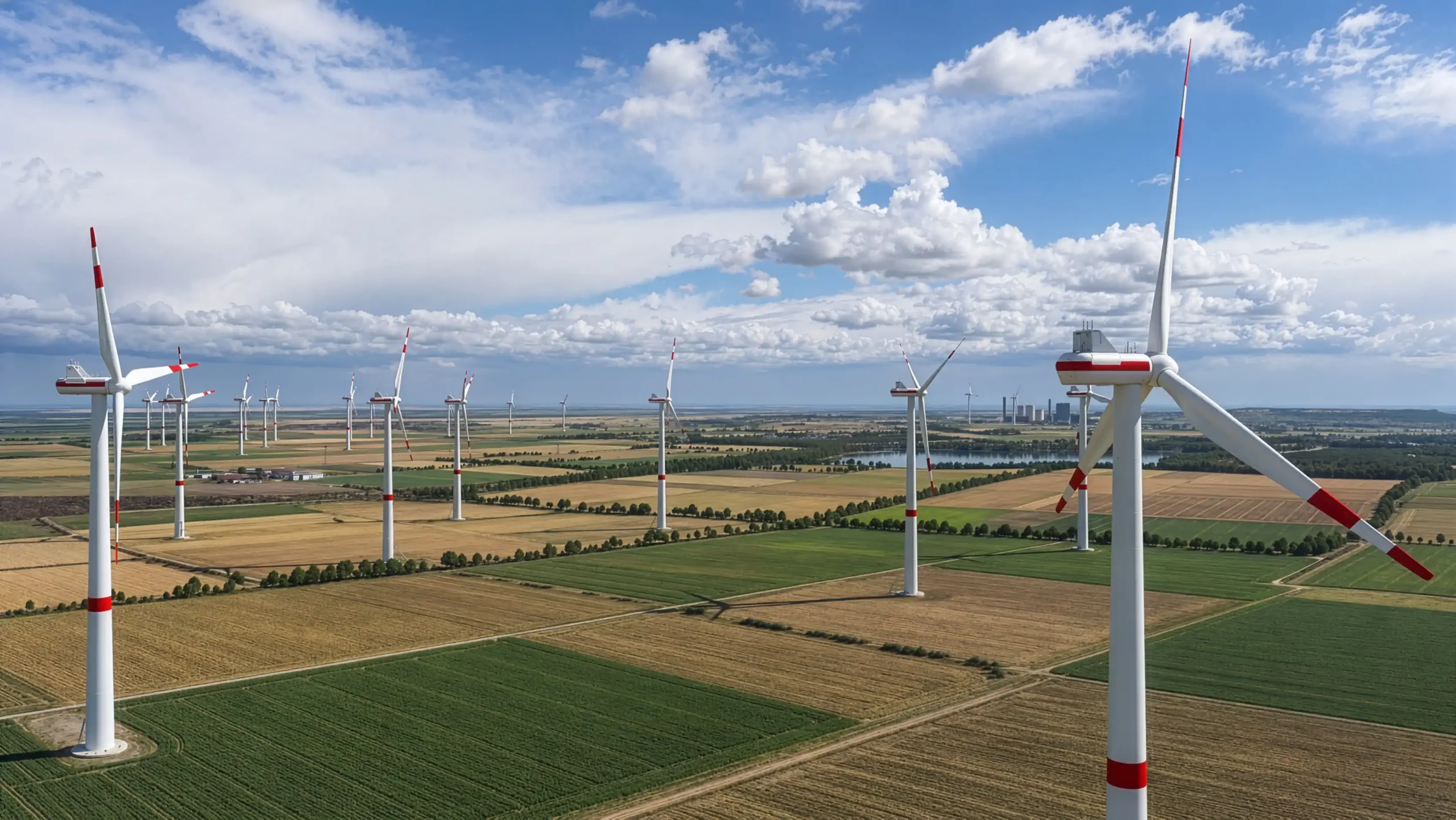 Solarpark  - Solitärbaum