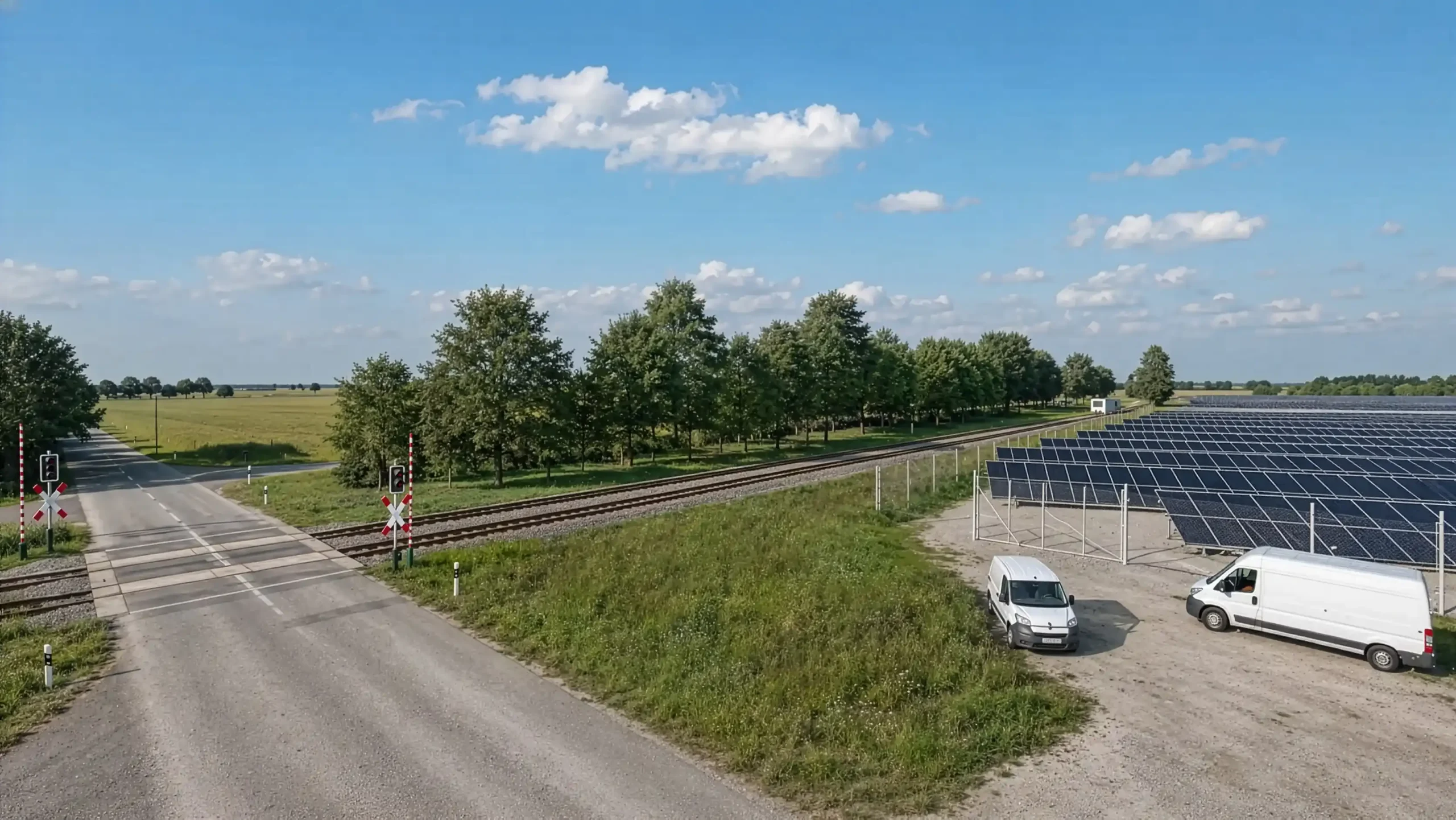Solar park visualization